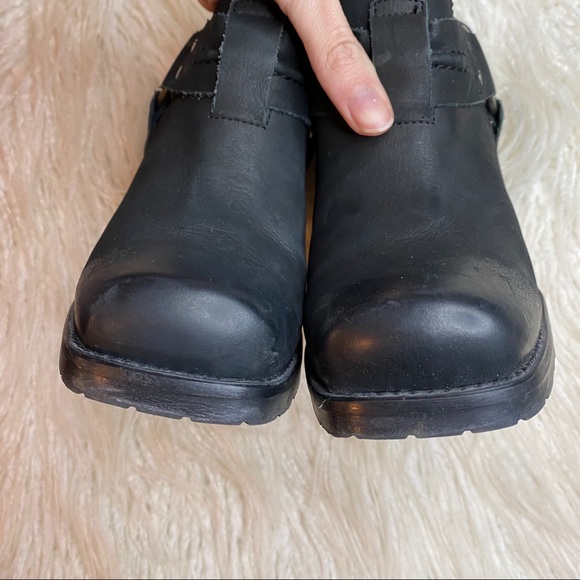 SIXTYSEVEN black square toe heeled ankle boots - Picture 5 of 10